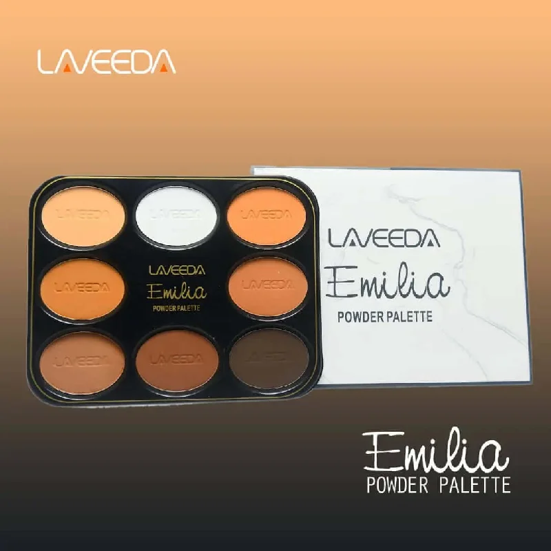 Laveeda Emilia 10 Colour Powder Palette