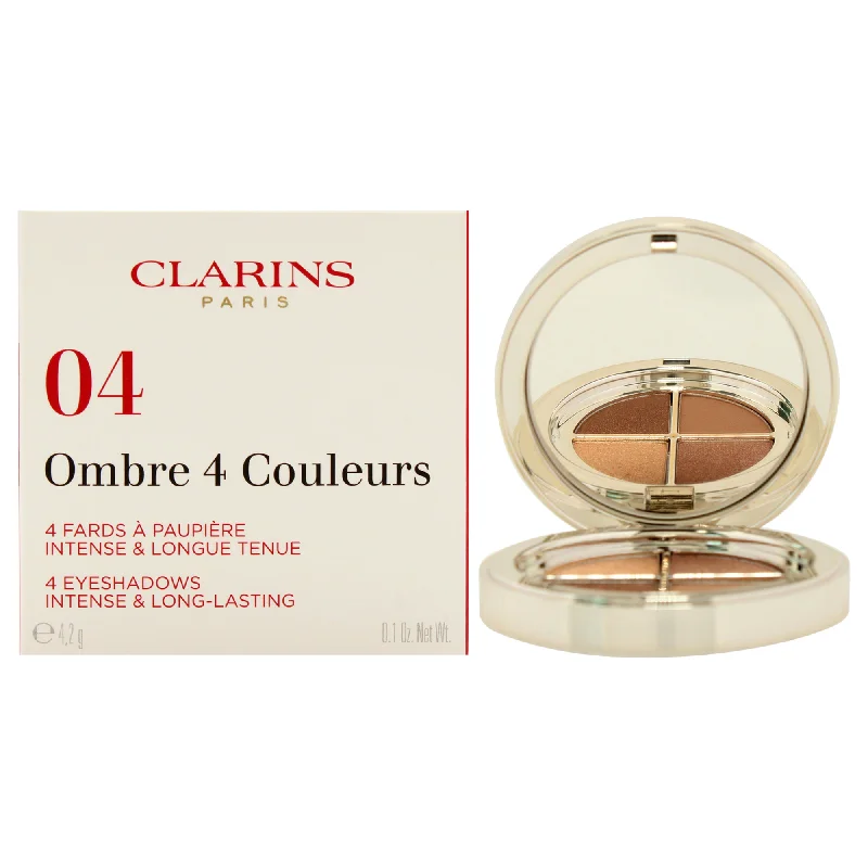 Ombre 4 Couleurs Eye Shadow Palette - 04 Brown Sugar Gradation by Clarins for Women - 0.1 oz Eye Shadow