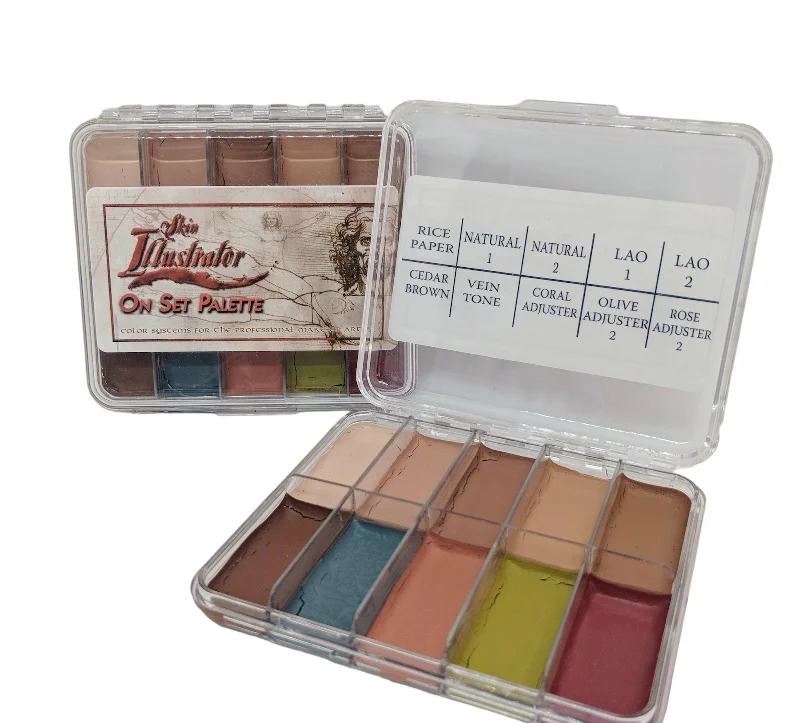 PPI Skin Illustrator Fleshtone On Set Palette