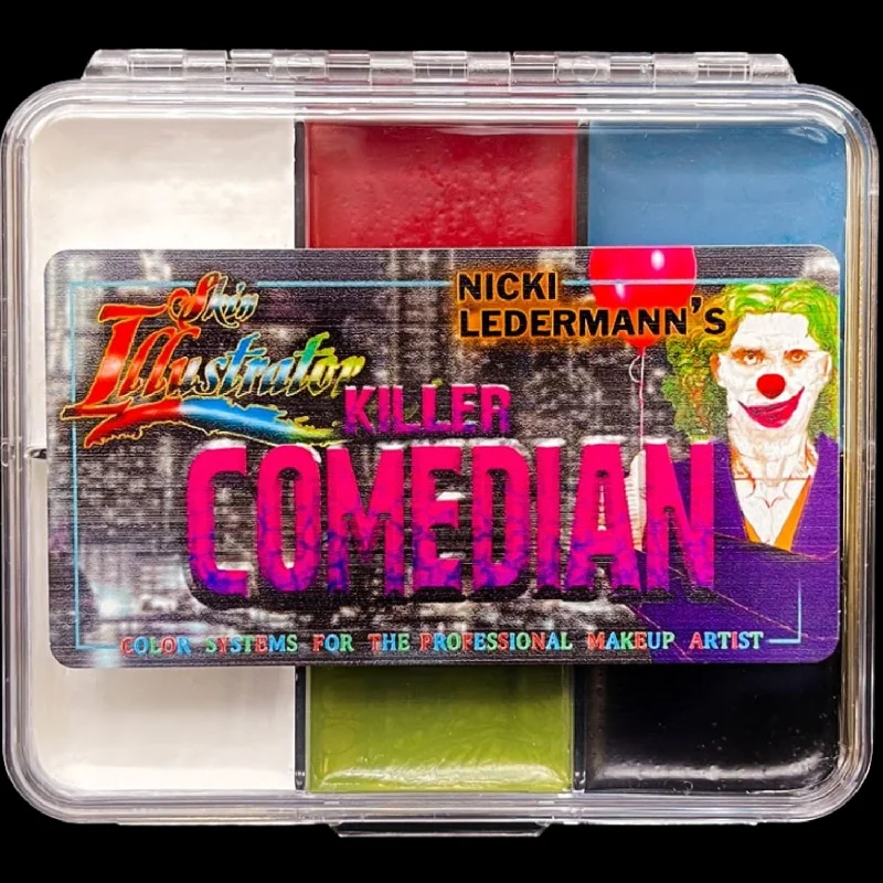 Skin Illustrator On Set Nicki Ledermann’s Killer Comedian Palette