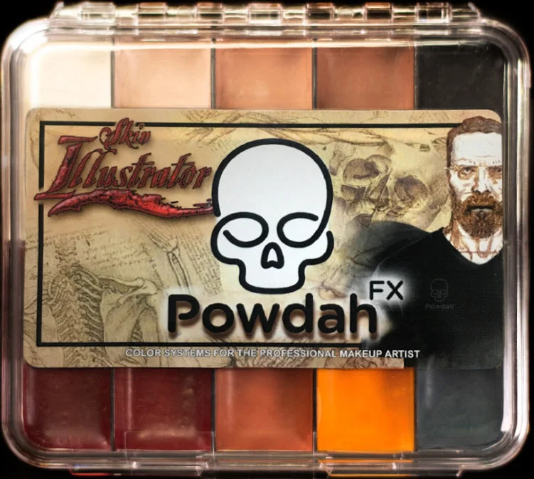 Skin Illustrator Powdah On Set Palette