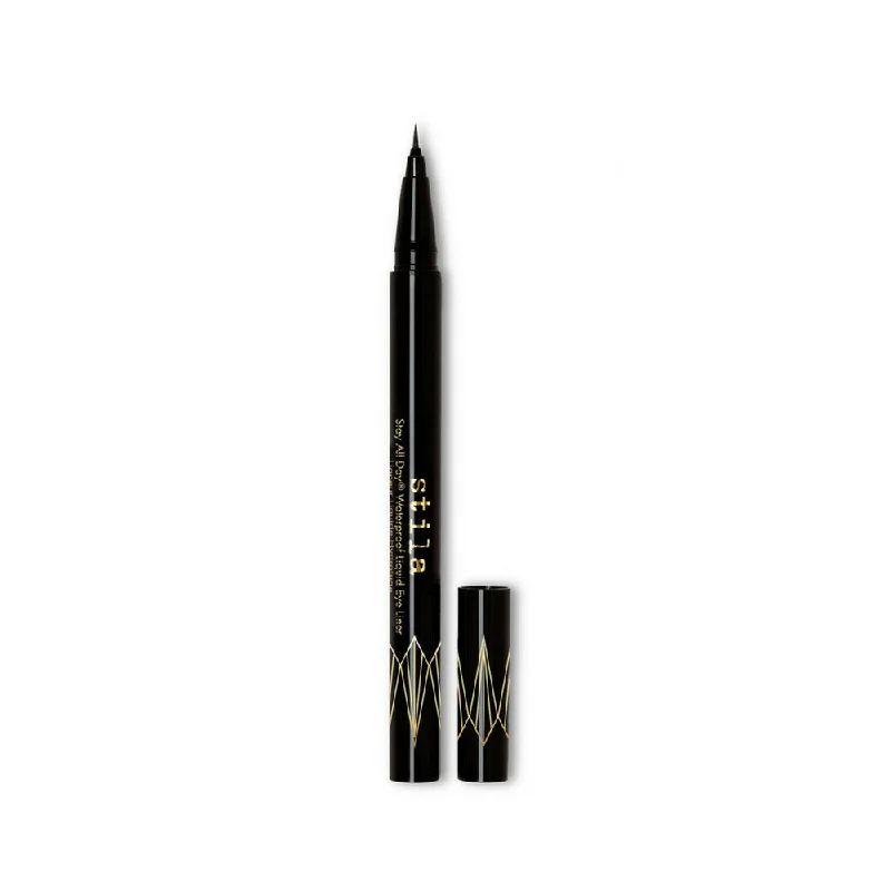 Stila Stay All Day Waterproof Liquid Eye Liner Micro Tip Intense Black