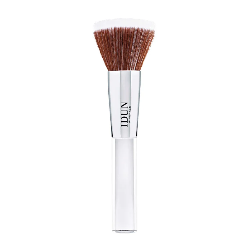 Stippling Brush - 011 by Idun Minerals for Women - 1 Pc Brush