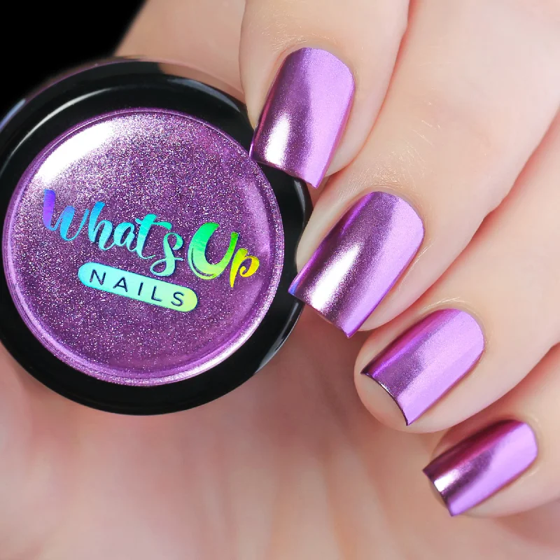 Whats Up Nails - Lilac Chrome Powder