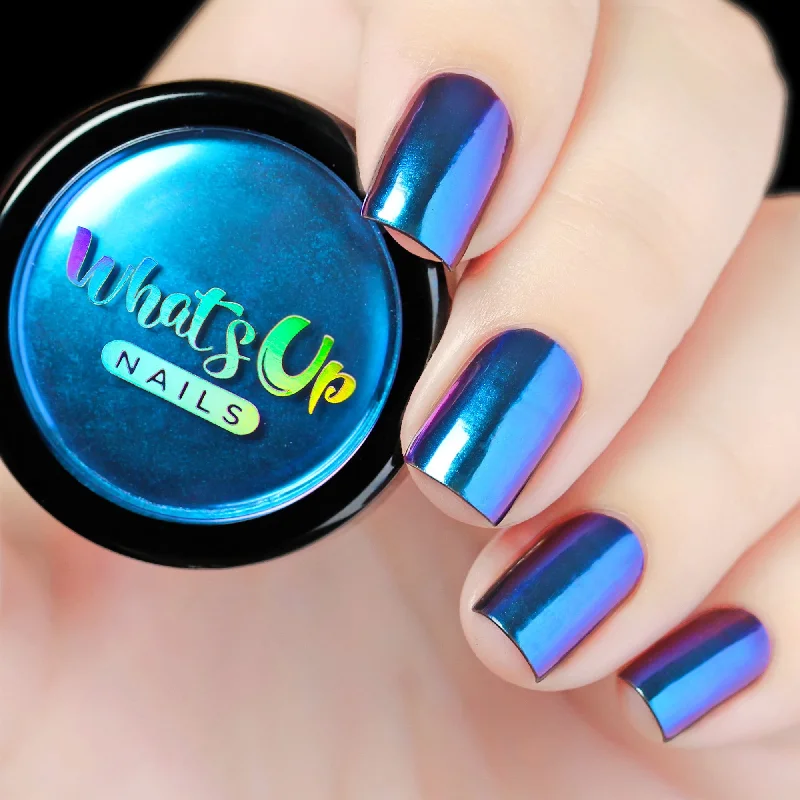 Whats Up Nails - Ocean Chrome Powder