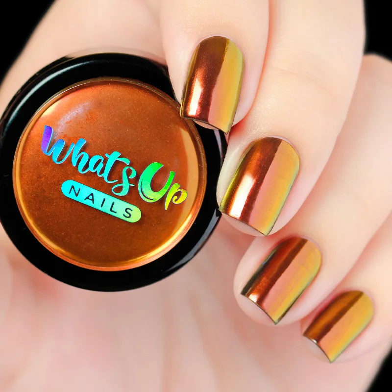 Whats Up Nails - Suntan Chrome Powder